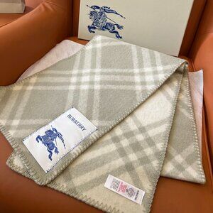 Burberry Check Cashmere Scarf